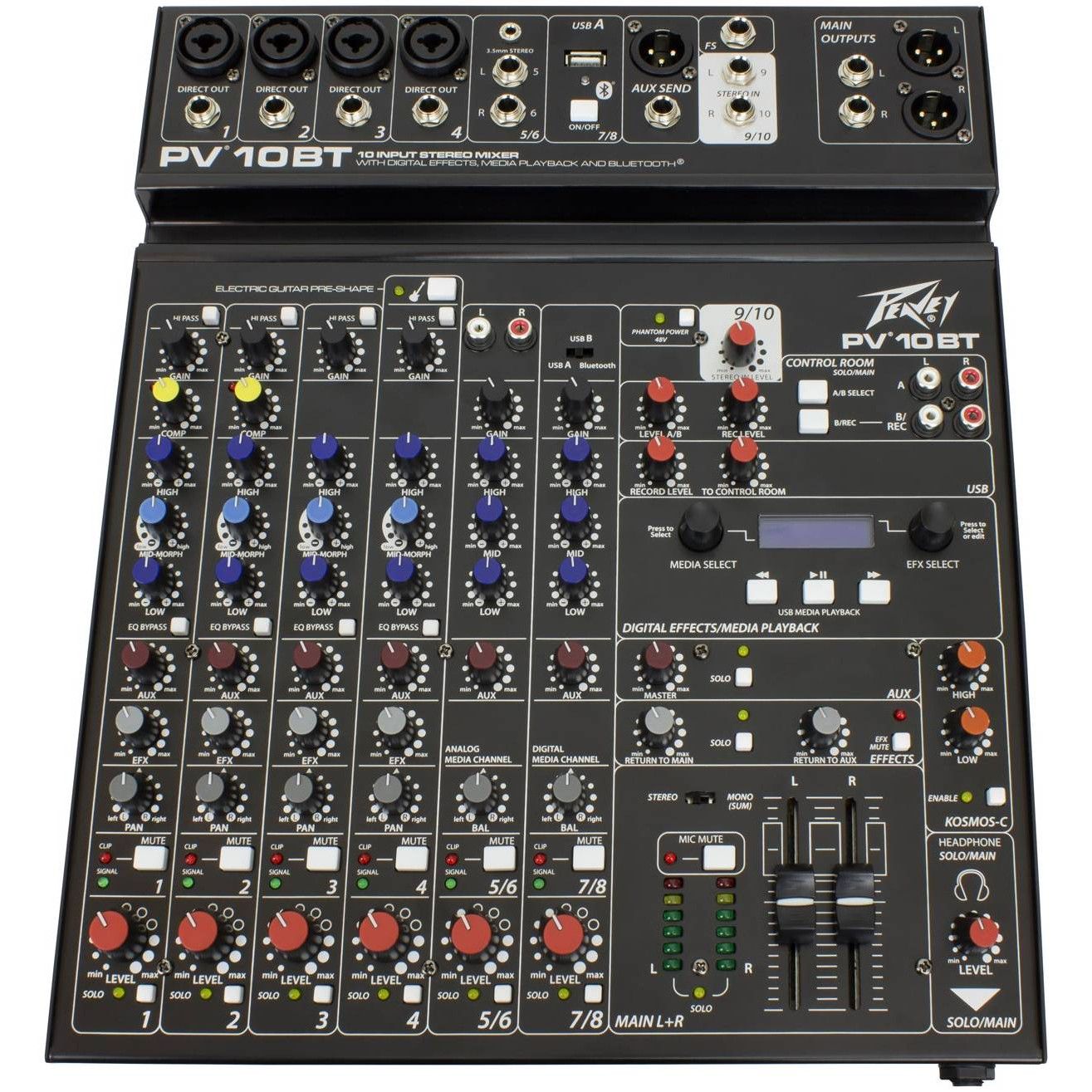 PEAVEYPV-10BT-Микшерныйпульт