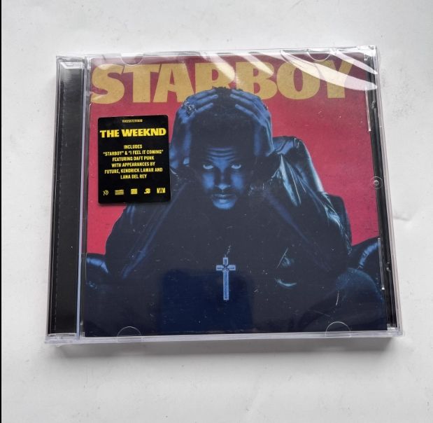 Yuansu Растение в горшке The Weeknd Starboy CD Классический альбом Weeknd