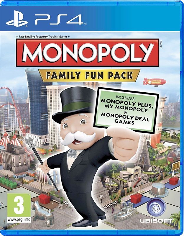 Игра Monopoly: Family Fun Pack для PS4