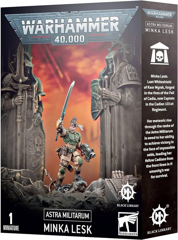 Миниатюры Warhammer 40000: Astra Militarum - Minka Lesk