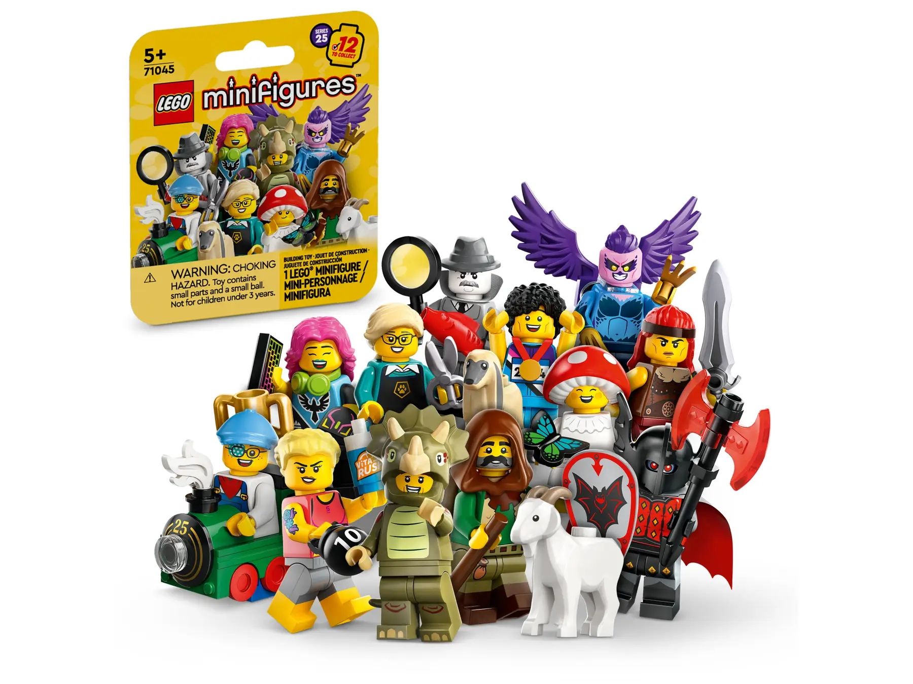 Конструктор LEGO MINIFIGURES 71045 Минифигурки LEGO - Серия 25 Набор 36  штук (12 персонажей)