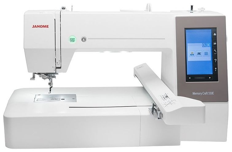 Вышивальная машина Janome Memory Craft 550Е