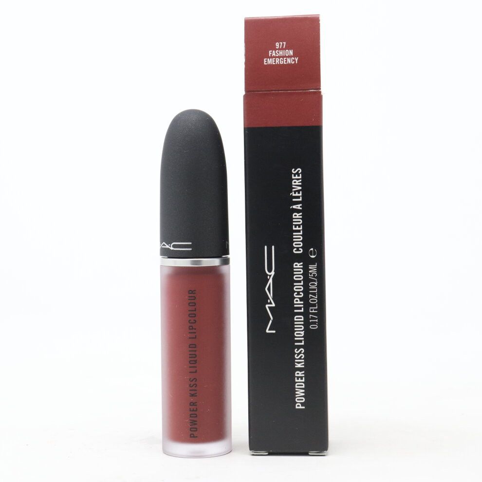 Губная помада MAC Powder Kiss Lipcolour Fashion Emergency 977 купить на OZON по низкой цене (1352230874)