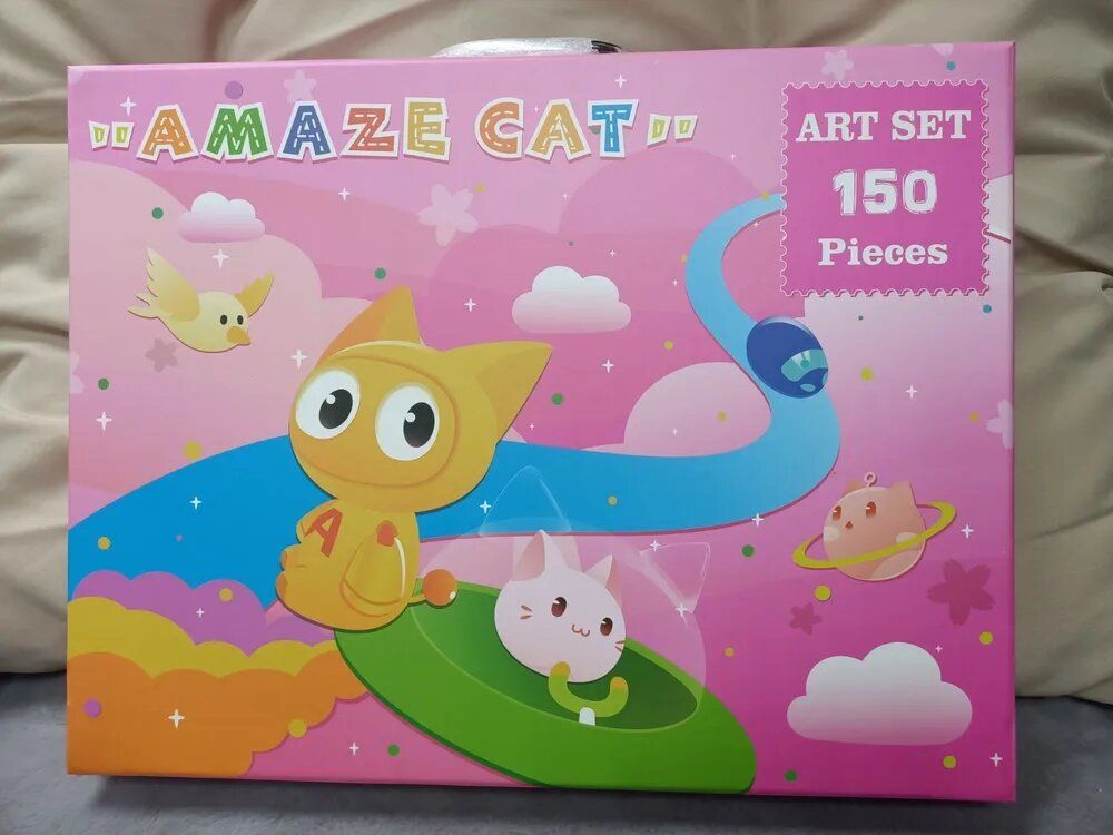 Набор для рисования "Amaze Cat" 150 предметов