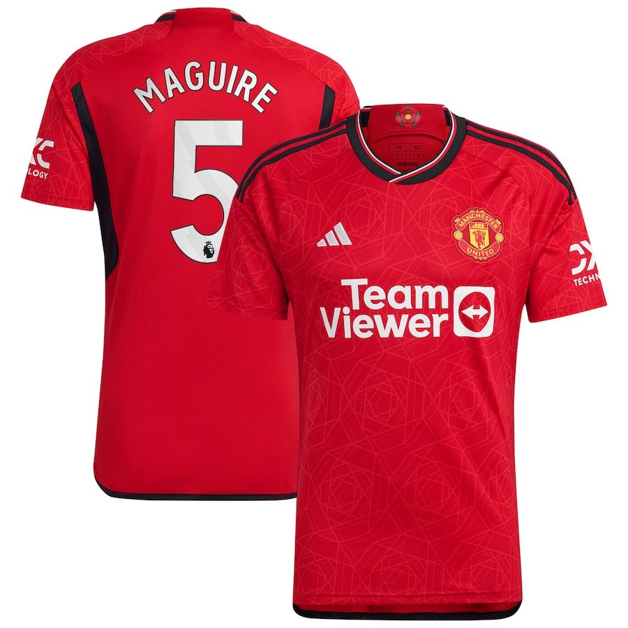 Футбольный мяч adidas Manchester United красный