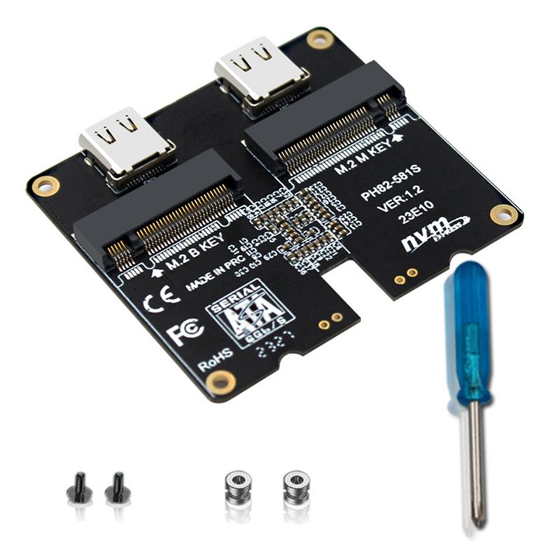 M.2NVMeSATASSDкорпусадаптеракарты4ТБJMS581Type-CUSB3.1Gen210ГбитсHD