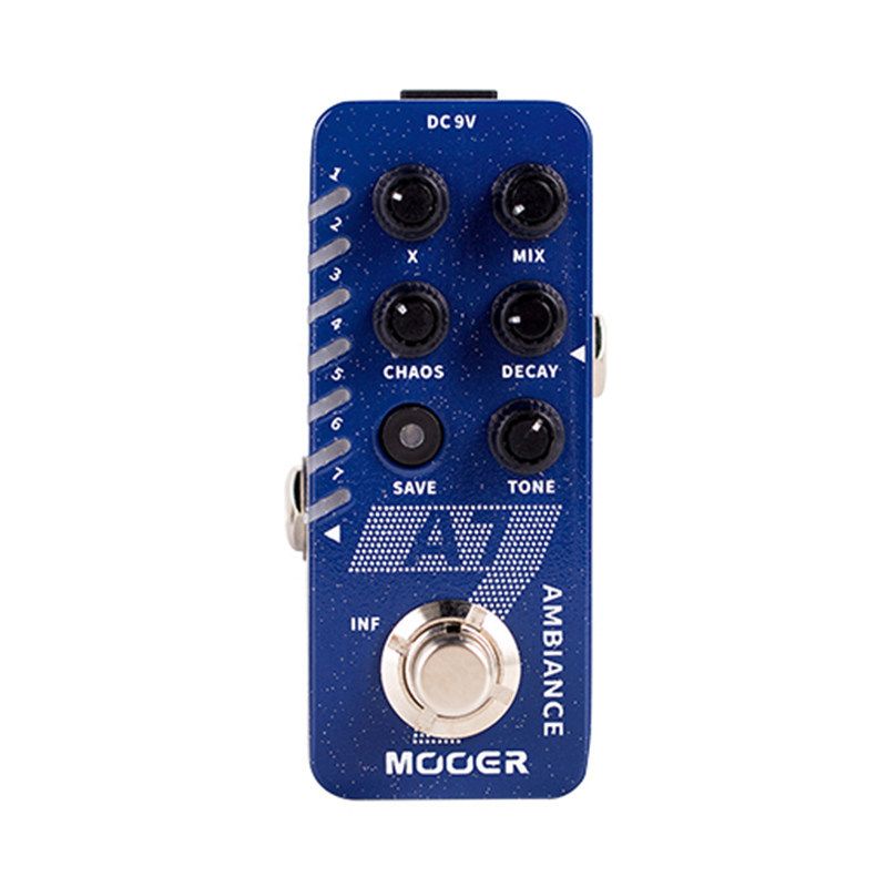 Im blue reverb. Mooer r7 Reverb. Ревербератор звук