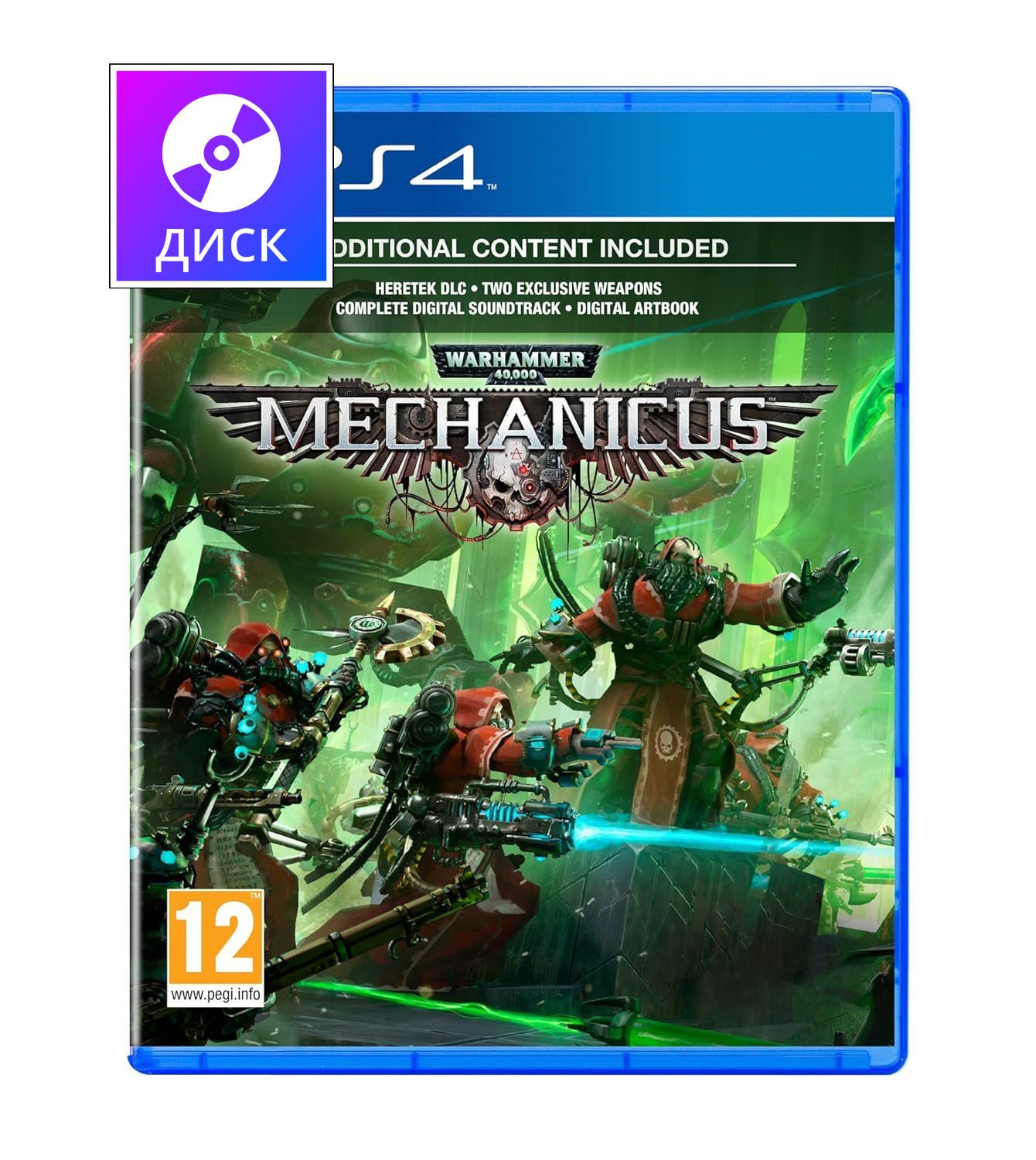 Игра Warhammer 40,000 Mechanicus PS4 (PlayStation 4, Английская версия)  купить по низкой цене с доставкой в интернет-магазине OZON (1375401040)