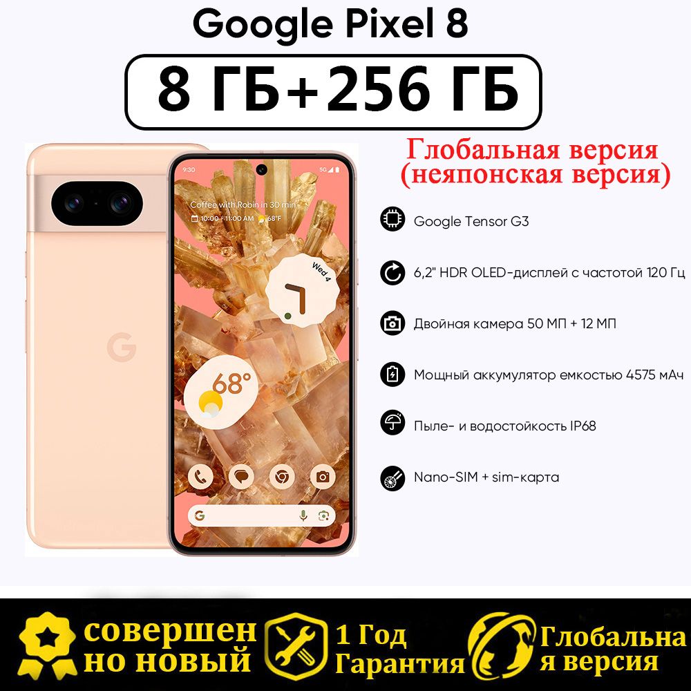 Глобальная версия pixel 8