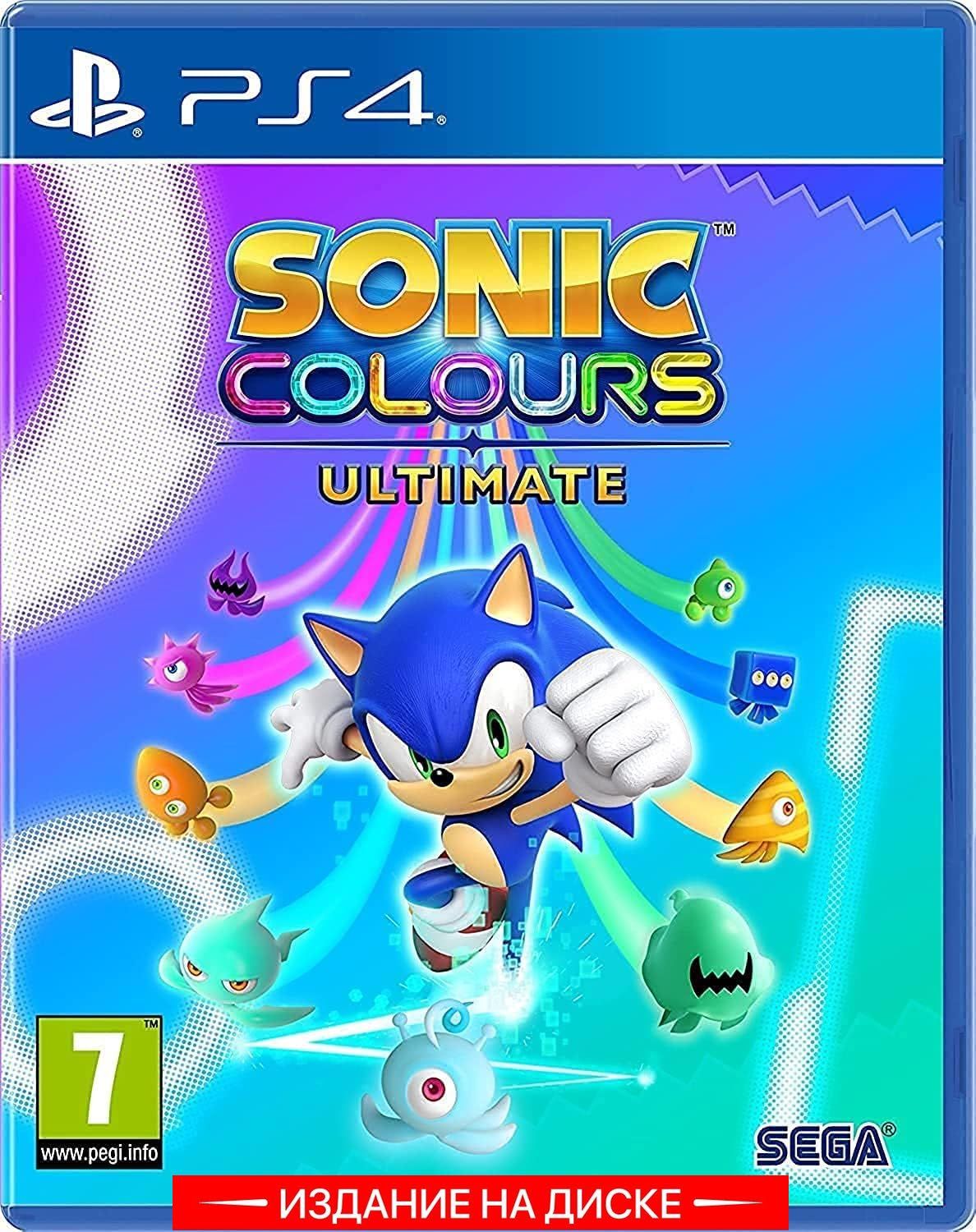 Игра Sonic Colours (PlayStation 4, Русские субтитры) купить по низкой цене  с доставкой в интернет-магазине OZON (1381476699)