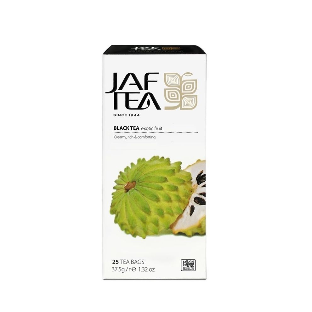 Чай цейлонский JAF TEA "Exotic fruit" чёрный с соусап, 25 пак.