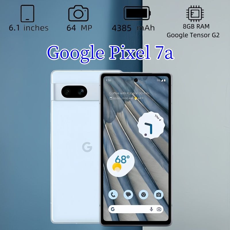 GoogleСмартфонPixel7aUSA8/128ГБ,лазурный