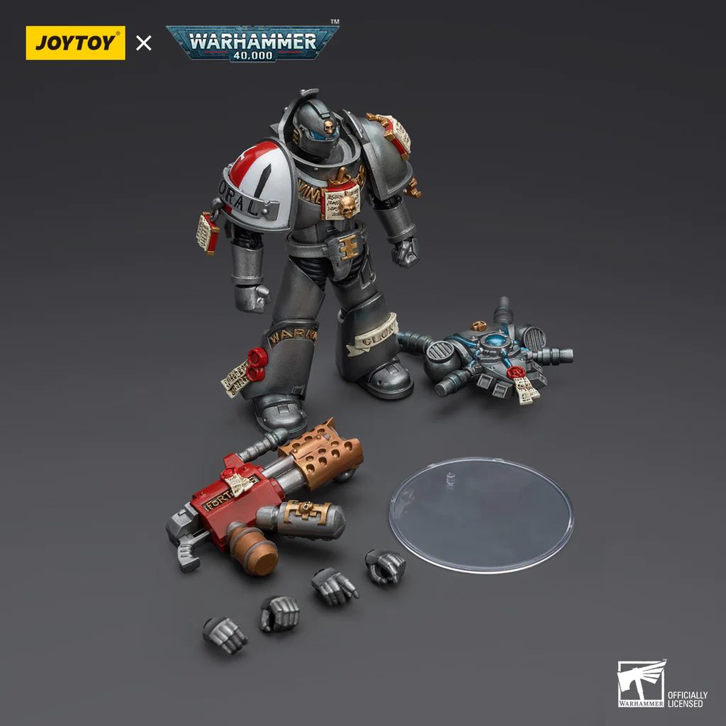 Подвижная фигурка JOYTOY Warhammer 40000 Grey Knights Interceptor Squad  Interceptor with Incinerator - купить с доставкой по выгодным ценам в  интернет-магазине OZON (1398906286)