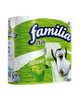 Туалетная бумага FAMILIA PLUS Яблоко 2 слоя 4 рулона - изображение