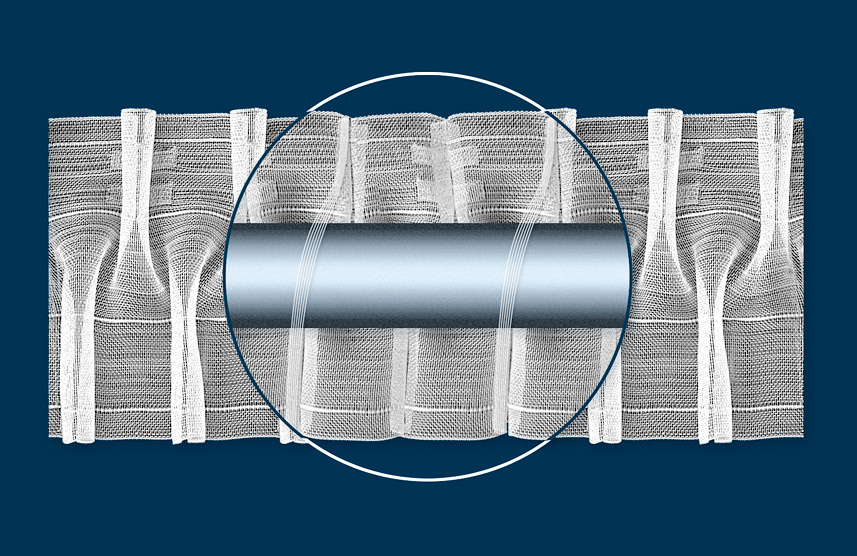 Лента Для Штор На Трубу Фото