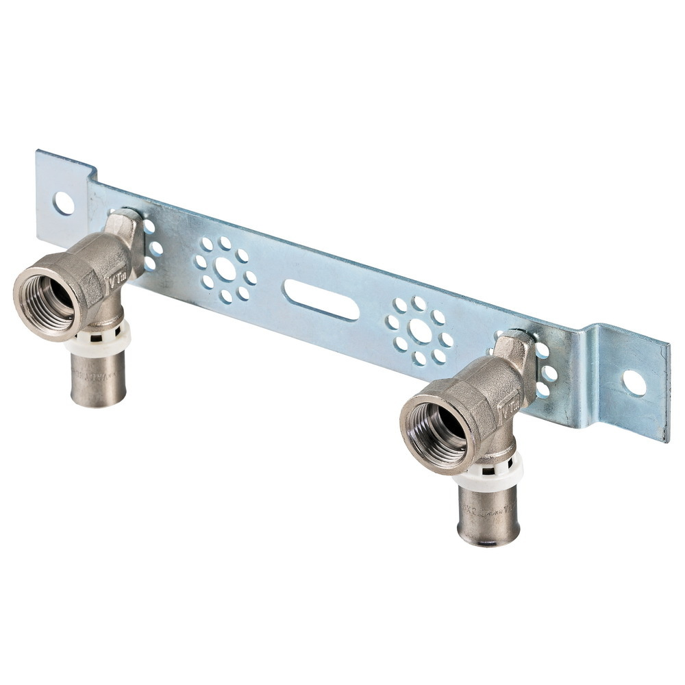 Монтажная планка с водорозетками пресс 16х1/2" Valtec VTm.224.N.001604 ...