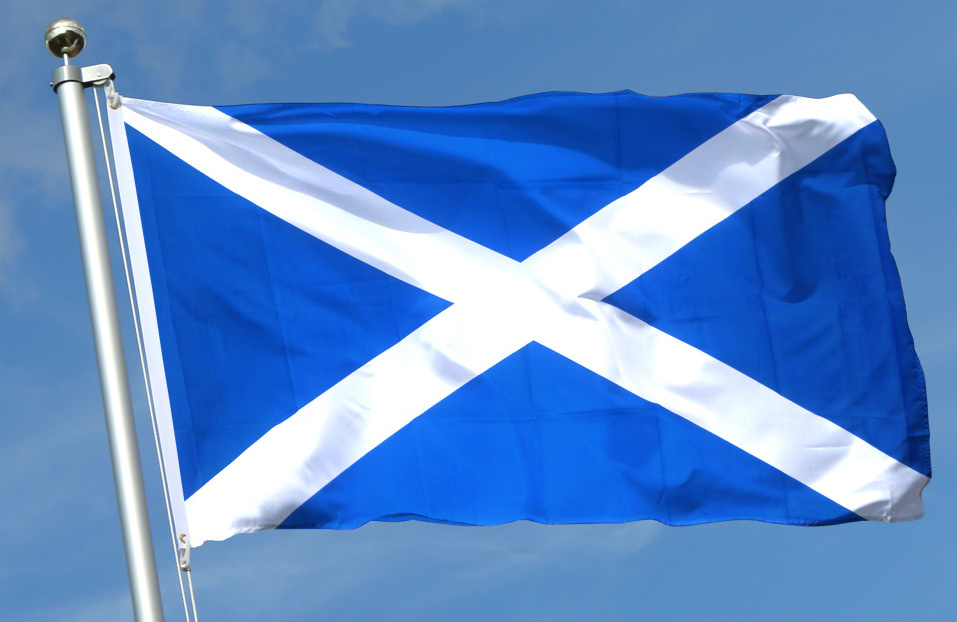Шотландский Флаг Фото