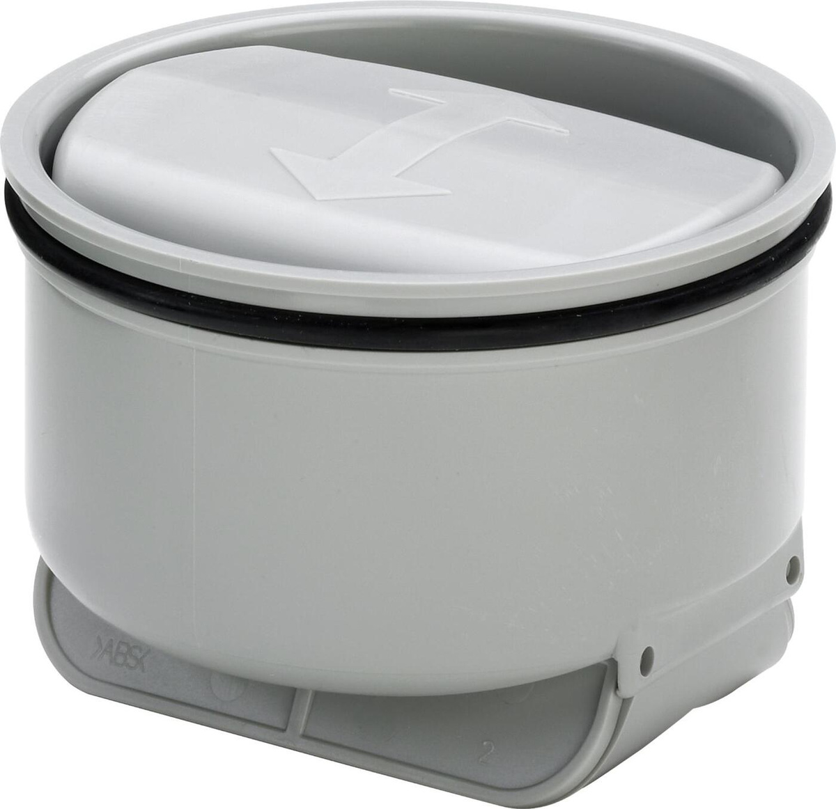 Затвор сухой для трапов, Ду решетки 100 мм, гидрозатвор 32 мм водяного ...