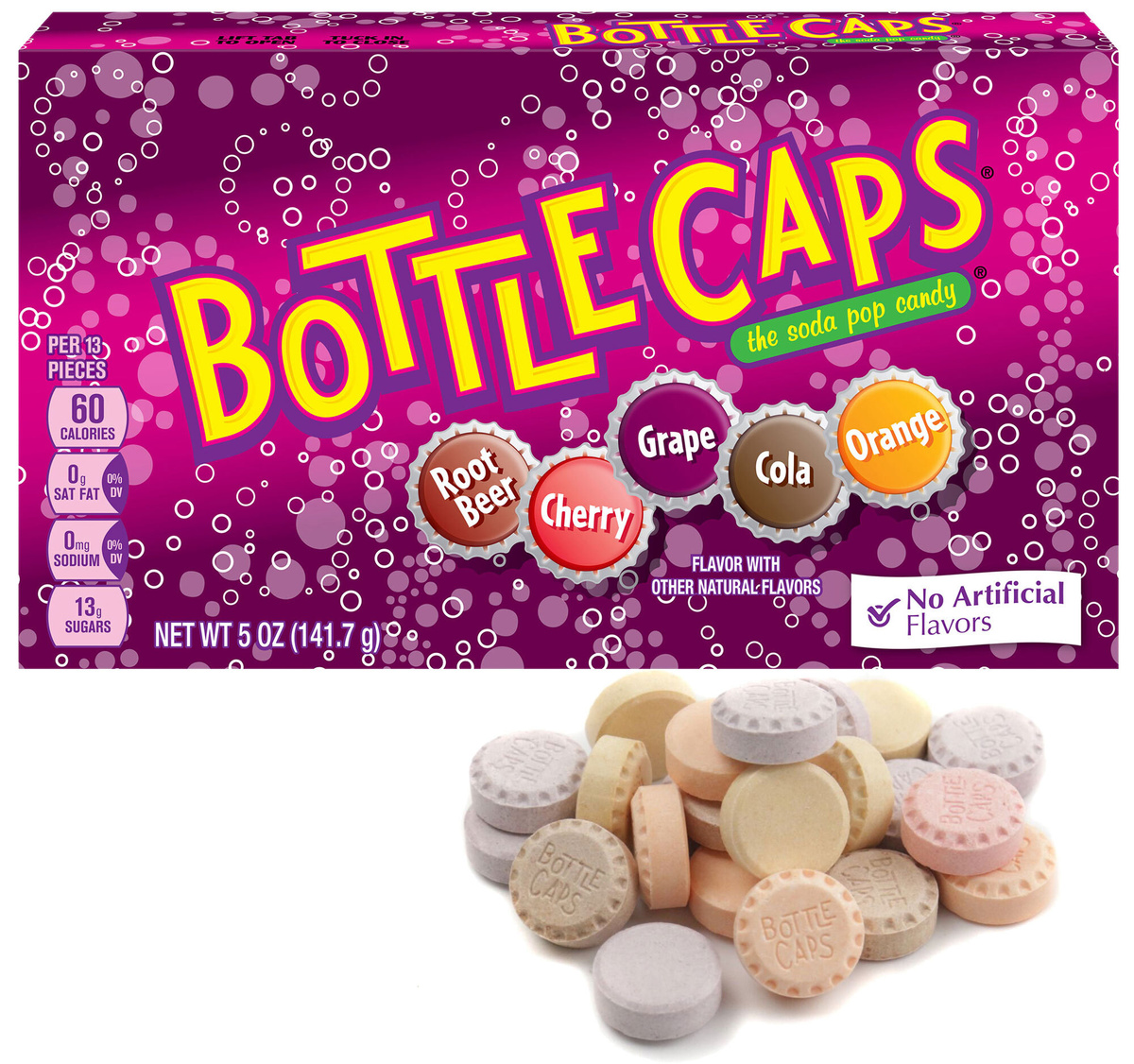 Wonka Bottle caps 141,7 гр