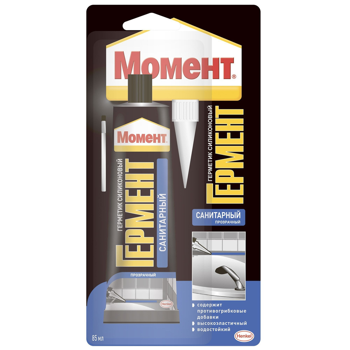 Силиконовый Герметик Момент 85 мл - купить по низким ценам в интернет ...