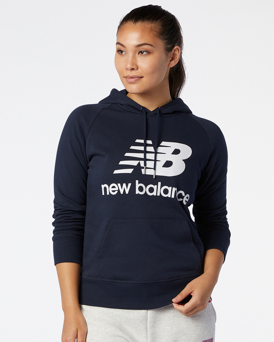 new balance essential hoodie