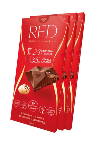 Шоколад Red Delight 100г темный 50%