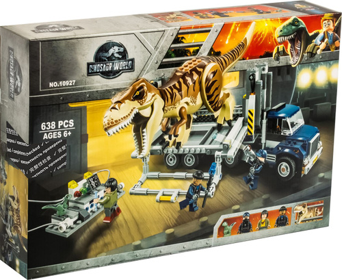 85 отзывов на Конструктор Транспорт для перевозки Ти-Рекса Jurassic ...