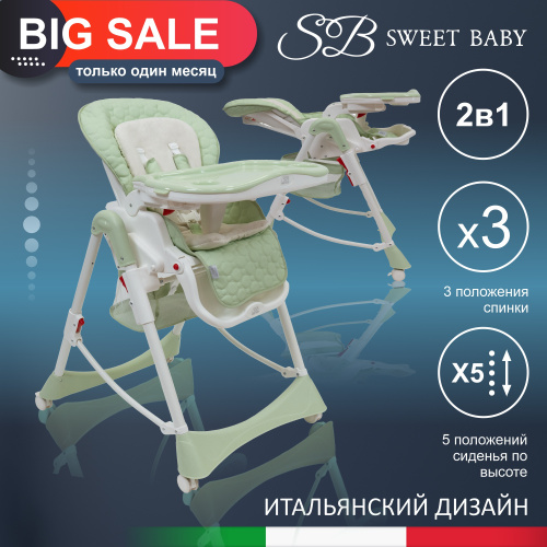 Сборка стульчика sweet baby royal classic