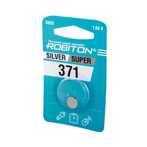 1048 отзыв на Robiton Батарейка 370, 371 (SR69, SR920), AgZn (серебряно ...