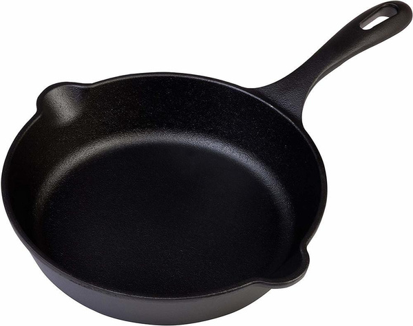 Сковорода Victoria Cast Iron OV46511_черный матовый_15, 20 см - купить ...