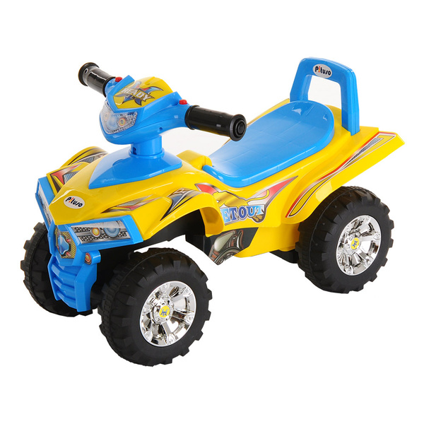 PITUSO Каталка КВАДРОЦИКЛ Yellow Каталка-пушкар/пушкар/Каталка машина ...