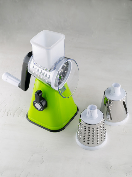 Барабанная овощерезка-терка настольная (3 в 1) купить c доставкой на ...