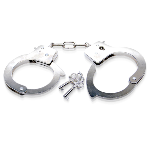 Металлические наручники Metal Handcuffs с ключиками - купить с ...