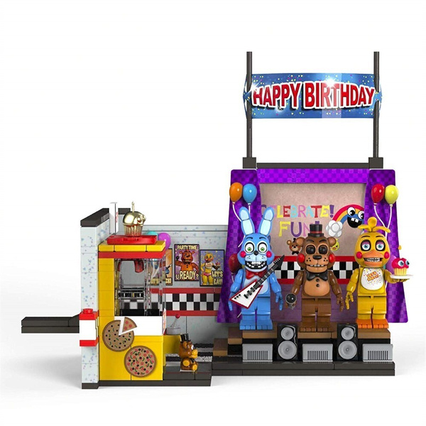 Конструктор McFarlane Toys ФНАФ Большой набор (FNAF The Toy Stage Large ...