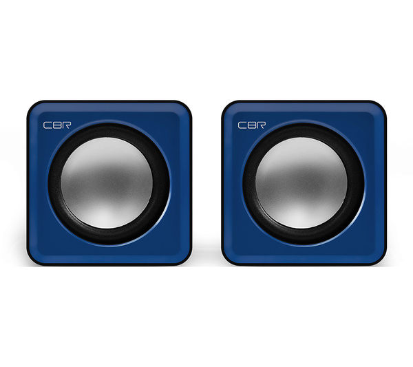 Колонки компьютерные 2.0 CBR CMS 90 Blue, 3 Вт - синие - купить с ...