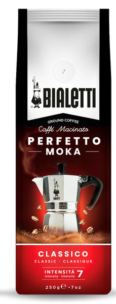 Кофе молотый Bialetti Perfetto Moka Classico классический, 250 г ...