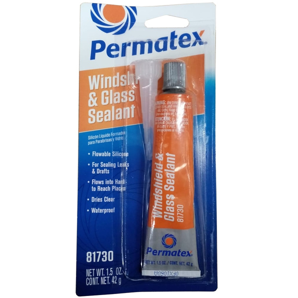 Клей-герметик Permatex, для стекол и фар, туба, 42 г. - купить по ...