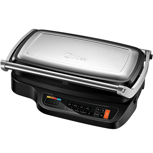 Гриль электрический Midea MGR-4500, 2100 Вт, 9 автопрограмм, 4 степени ...