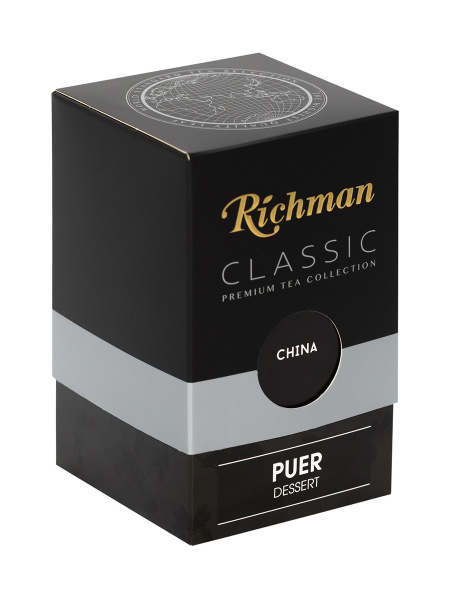 Чай Richman черный китайский крупнолистовой, ПУЭР ДЕСЕРТ, 100г КИТАЙ ...