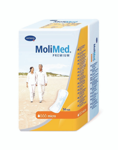 Урологические прокладки для женщин MoliMed/Молимед Premium, micro, 14 ...