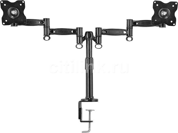 Кронштейн для мониторов ЖК Kromax OFFICE-3 серый 15"-32" макс.12кг ...