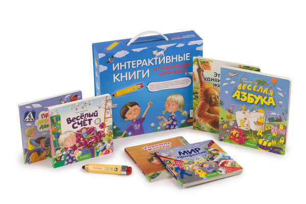 Интерактивный набор БУКМАРК и говорящий карандаш - купить с доставкой ...