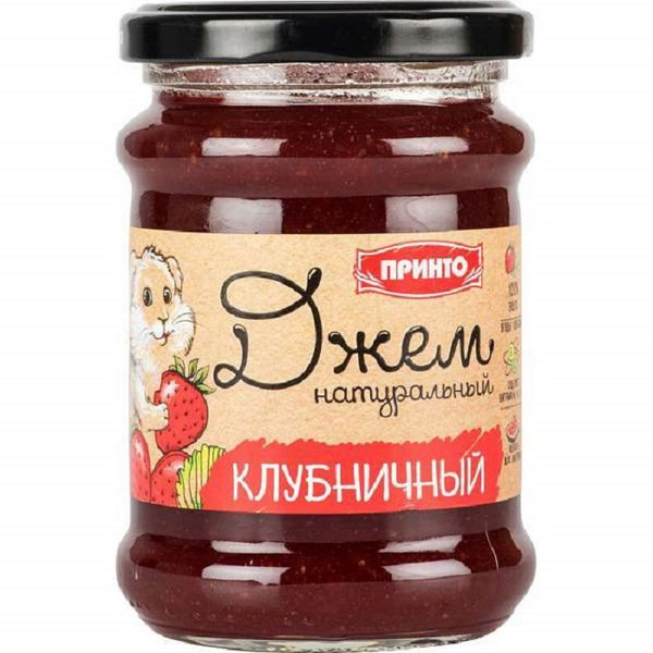 Джем клубничный Принто, 3 шт 300 г - купить с доставкой по выгодным ...