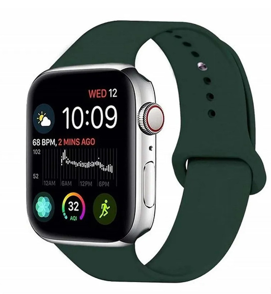 Силиконовый ремешок для смарт часов , для Apple Watch 42-44 мм Kuplace ...