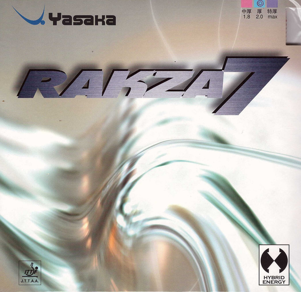 Накладка для ракетки настольного тенниса YASAKA Rakza 7, Черный ...