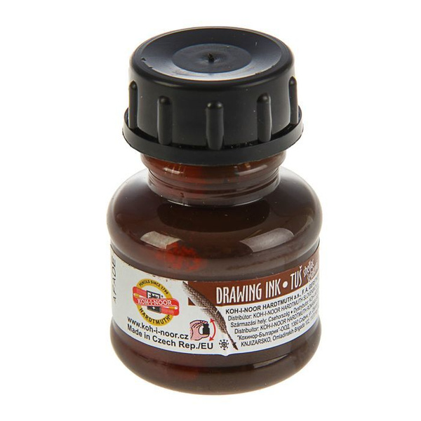 Тушь для рисования KOH-I-NOOR 1 шт., 20 мл. - купить с доставкой по ...