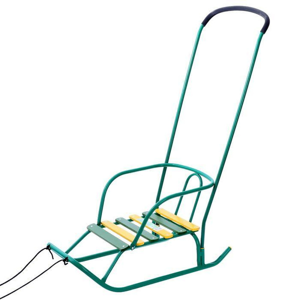 Санки "Ветерок 6", цвет зелёный - купить с доставкой по выгодным ценам ...