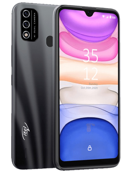 Смартфон ITEL A48 2/32GB Gradation Black 32 ГБ - купить по выгодной ...