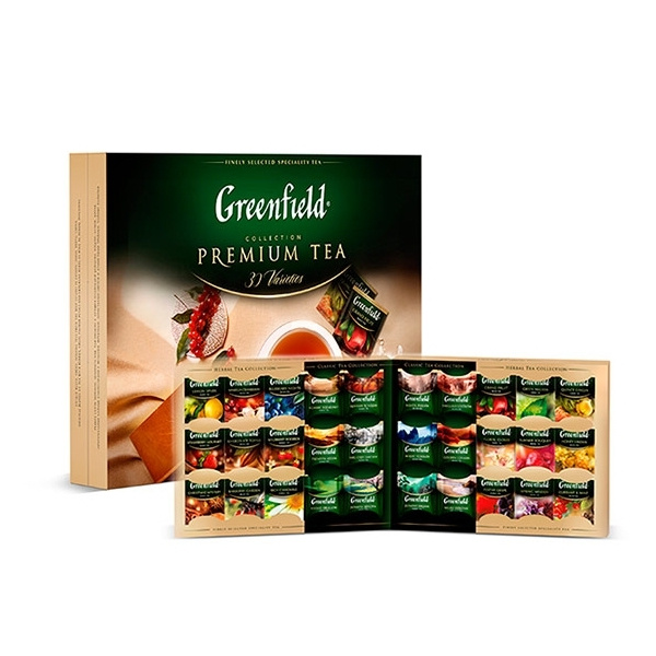 Greenfield Подарочный набор: Чай ассорти из 30 вкусов, 120 пакетиков ...