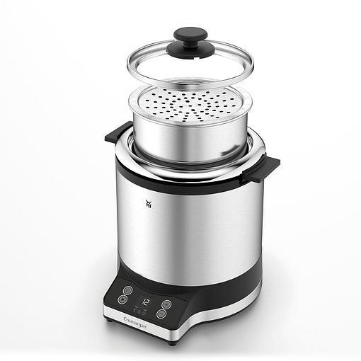 Рисоварка, пароварка WMF KITCHENminis,415260711, 1 литр, Нержавеющая ...